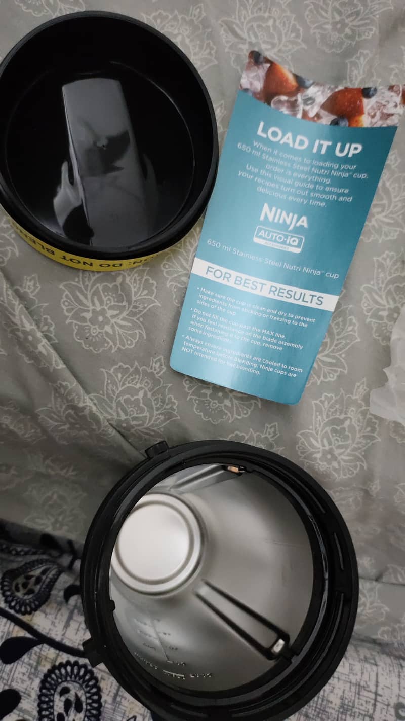 Ninja Bullet AutoIQ accessories 650 ml Stainless steel Jug Other