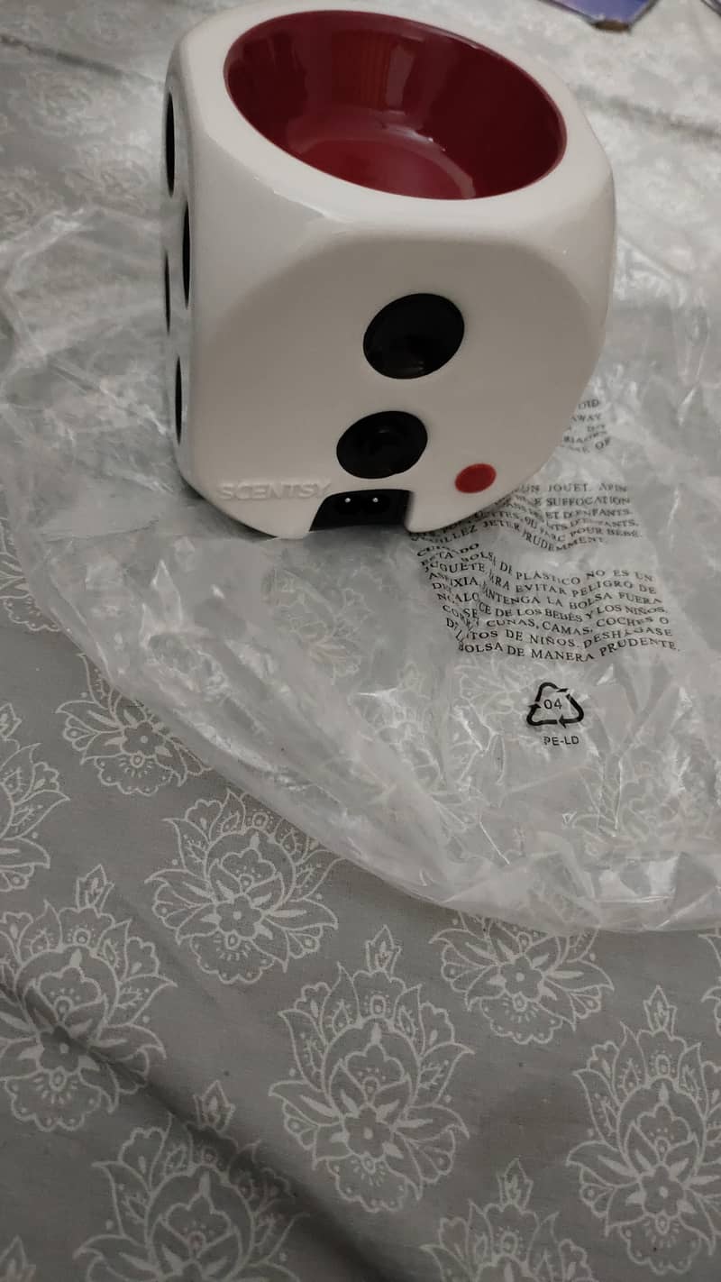 Scentsy Big White Dice Aromatic Slow Diffuzer imported 2