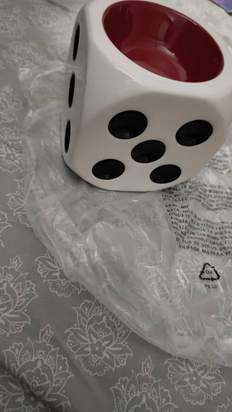 Scentsy Big White Dice Aromatic Slow Diffuzer imported 3