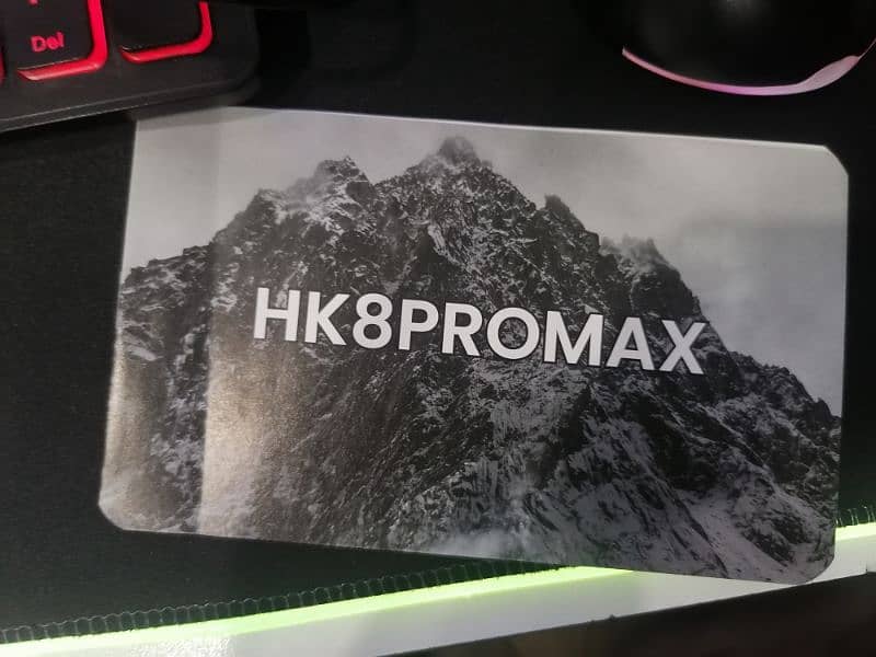 HK8 Pro Max 2nd Gen | ai chatgpt 2 Straps, Cover 1