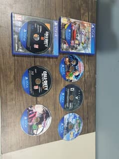Playstation Ps4 Cds Title DVD Fat slim Pro Crew 2 COD Black watch dogs
