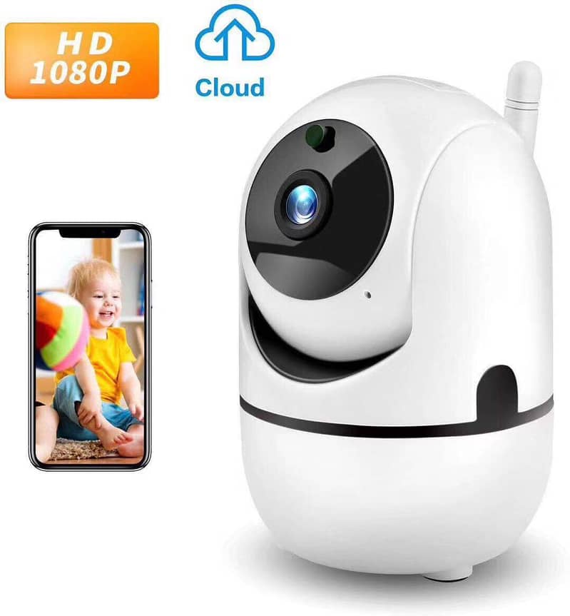 HD Baby Monitor  Night Vision Temperature, and Pan-Tilt Remote 2