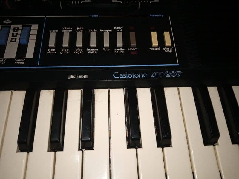 Piano Casio Japan Casiotone MT 207 1