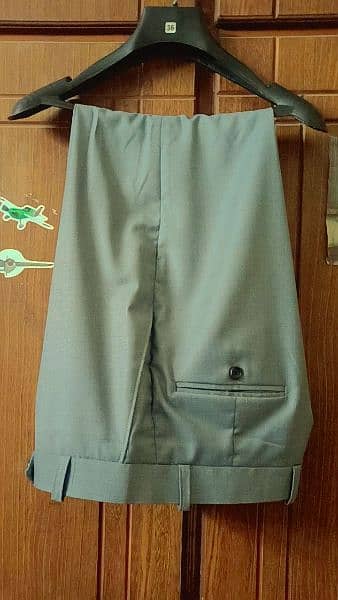 3 Piece Suit Pant Coat Dress (Grey Color Formal Suit) 3