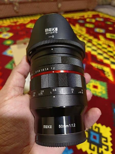 Meike MK-50mm F1.2  Manual Focus for Sony 8