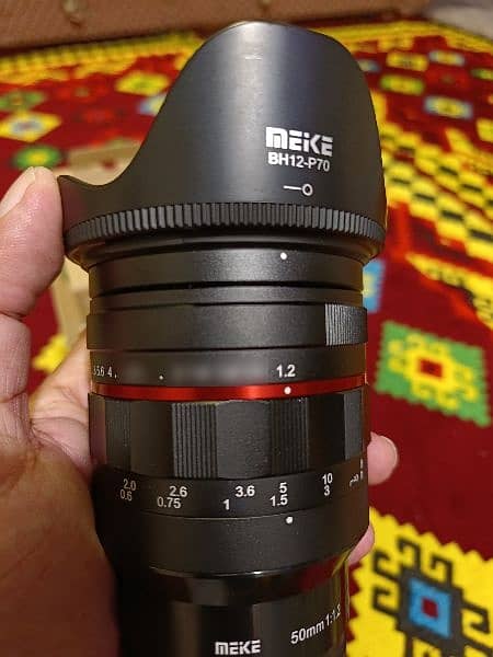 Meike MK-50mm F1.2  Manual Focus for Sony 10