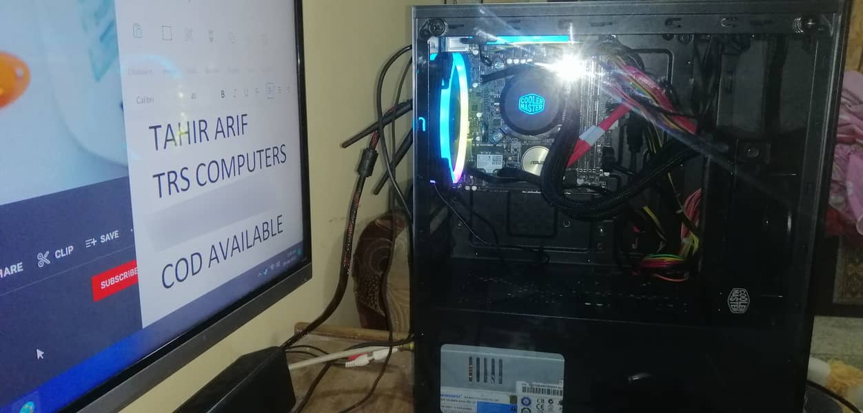 i7 4th Gen Xeon 1246v3 Gaming PC 16GB, 128gb ssd, 500gb hdd 10