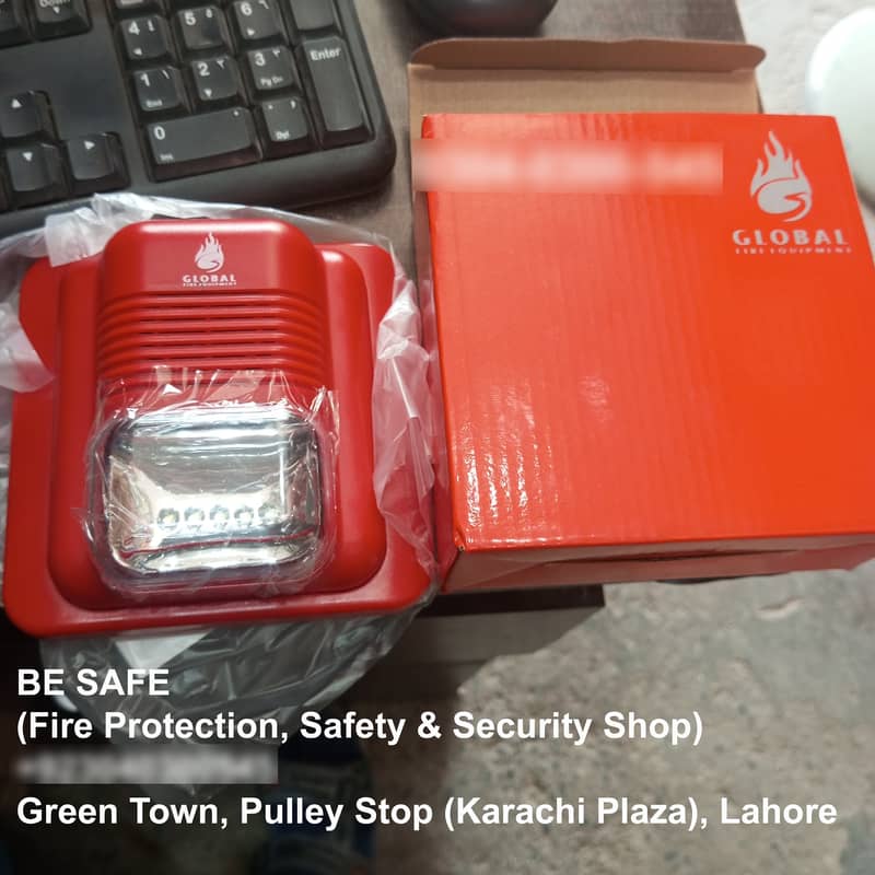 Electronics Fire Alarm System for warehouse factory plaza & DHA 8