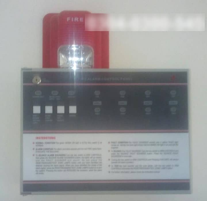 Electronics Fire Alarm System for warehouse factory plaza & DHA 10