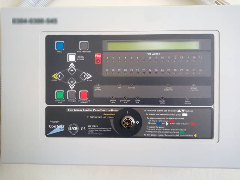 Electronics Fire Alarm System for warehouse factory plaza & DHA 13