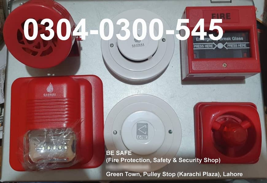 Electronics Fire Alarm System for warehouse factory plaza & DHA 19