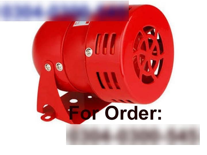 Appliances / Generators, UPS & Power Solutions Motor siren Hooter 8