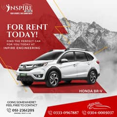 With/Without Driver Honda BRV 7 Seater/Toyota GLI/ Rent a Car Servic