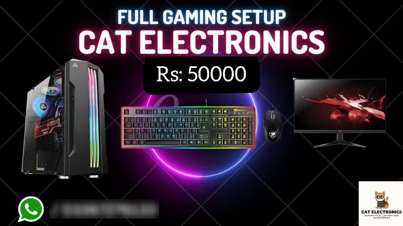 Gaming PC / Full Gaming Setup / RGB Gaming PC / Full RGB Gaming Setup 17