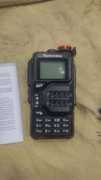 UV- 5k digital multi frequency walkie talkie ( 50 to 600) scambler 3
