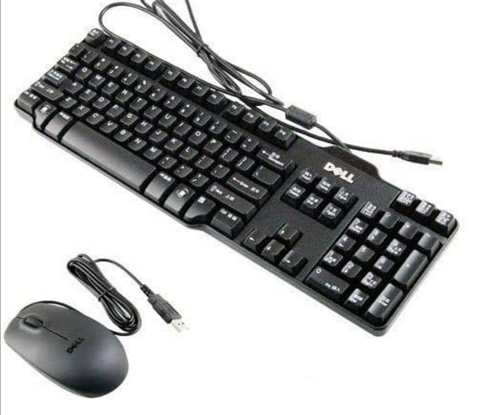 Dell keyboard and mouse 1
