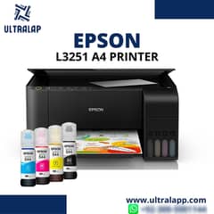Epson EcoTank L3250 A4 Wi-Fi All-in-One Color Printer(1 year Warranty)