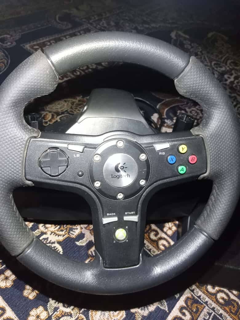 ps3 pc  steering wheel cd orignal 6