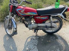 Honda 125 2018A model red colour