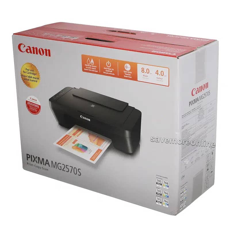 Canon PIXMA MG2570S Color All-In-One Stock Available. 2