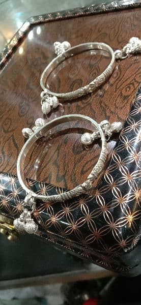 Chande ki  chain ladies ring payal silver jewelry 8