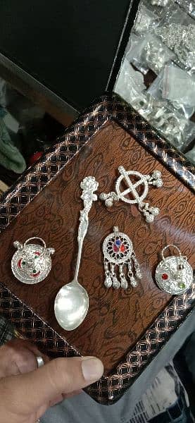 Chande ki  chain ladies ring payal silver jewelry 10