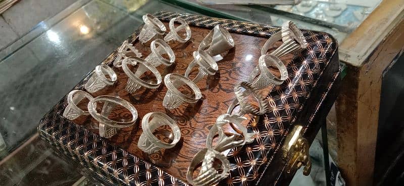 Chande ki  chain ladies ring payal silver jewelry 6