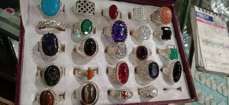 Chande ki  chain ladies ring payal silver jewelry 5