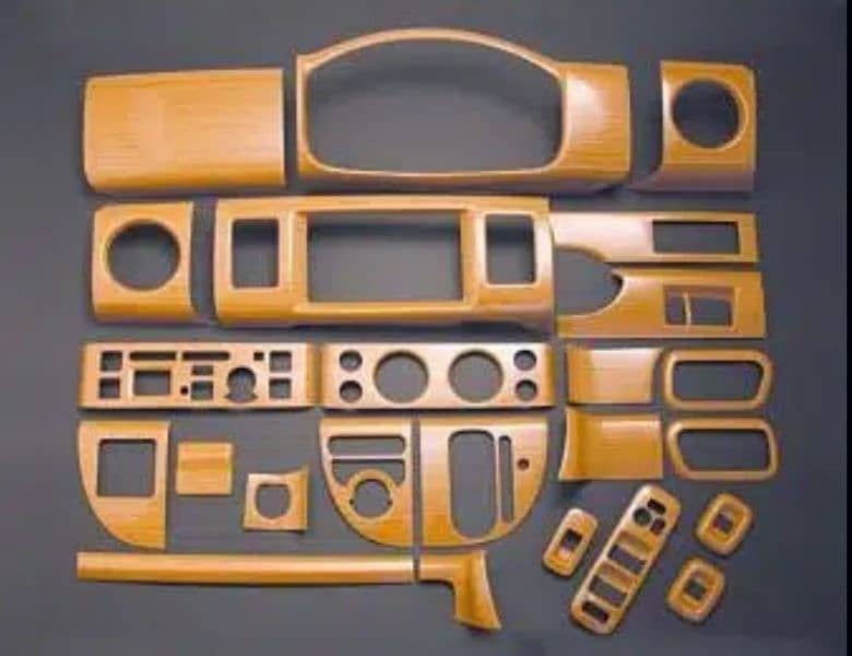 Aqua vezel mira WagonR Interior wood Penal 3D set 10