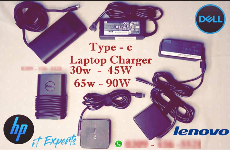 LAPTOP CHARGER HP DELL LENOVO ASUS TOSHIBA MACBOOK  MSI SONY ACER OMEN 3
