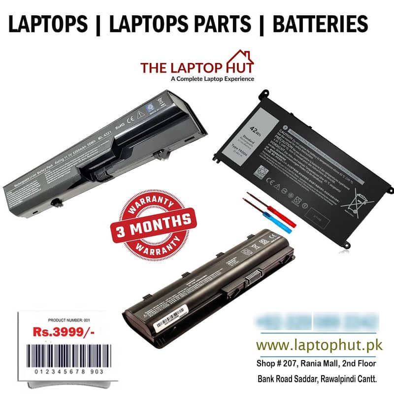 Laptops | IBM |DEL | HP | TOSHIBA | ASUS | All kind of PARTS AVAILABLE 10