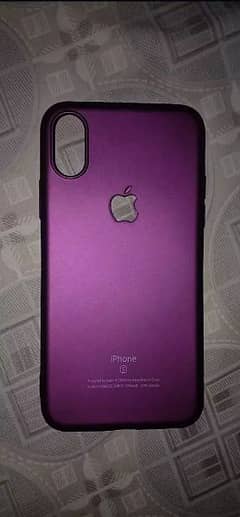 Iphone x/xs/xsmax -Purple Color- Ulta slim - Back pouch / Cover / Case