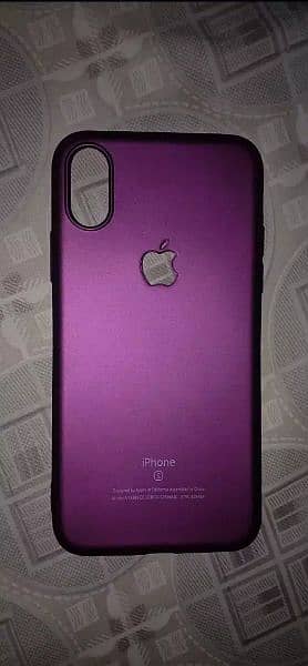 Iphone x/xs/xsmax -Purple Color- Ulta slim - Back pouch / Cover / Case 0