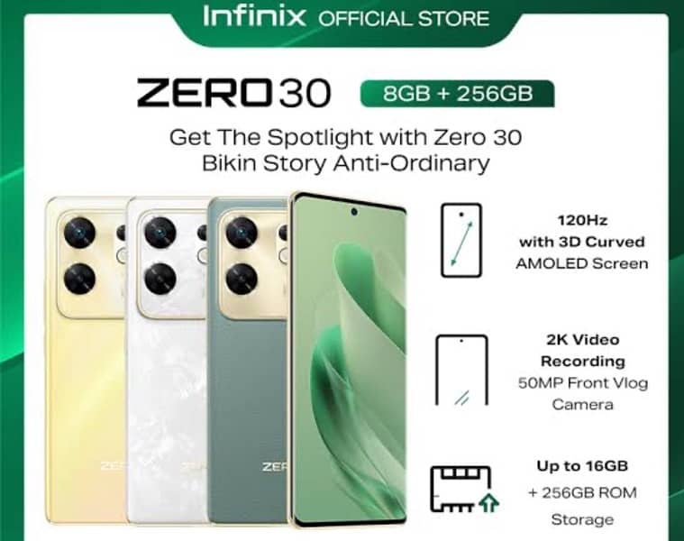 Infinix Zero 30 avail on easy installments 0