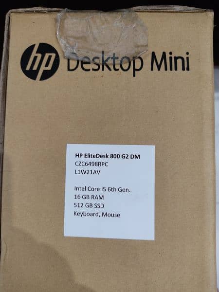 HP mini Desktop PC brand new 1