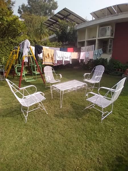 Garden Chairs with Table 7