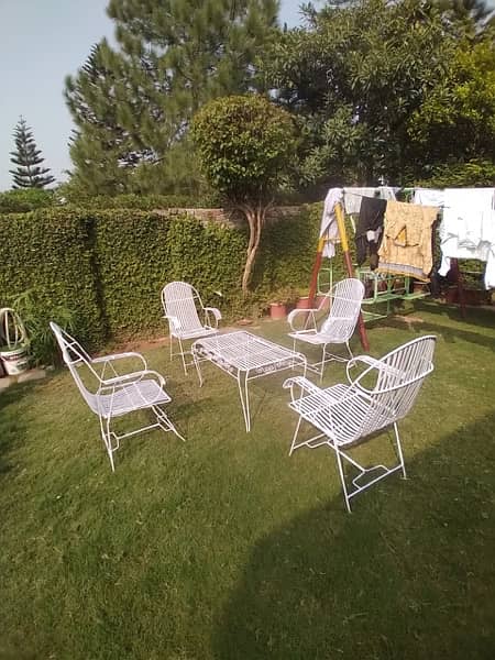 Garden Chairs with Table 8
