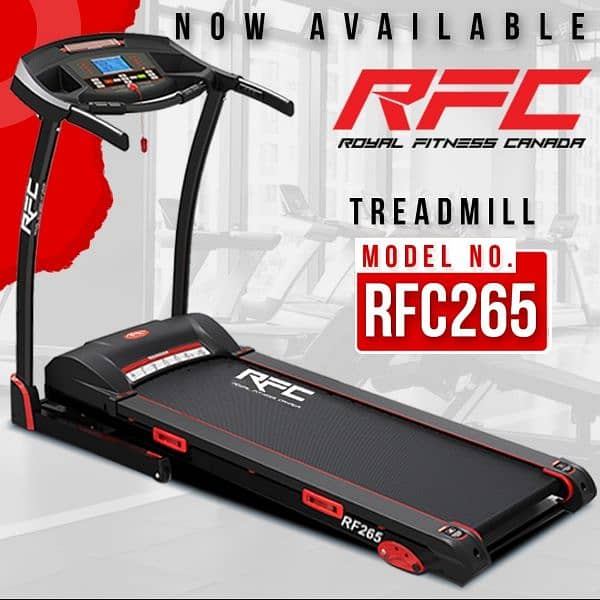 Royal Fitness Canada Treadmill Model RF-265

Fitness Machine 0