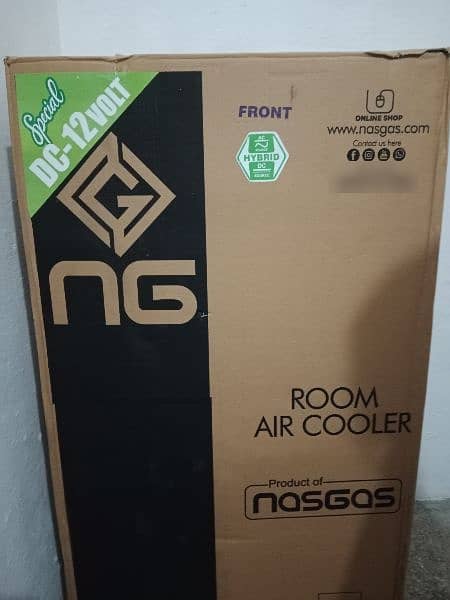 Nasgas NAC 9800 Hybrid AC / DC Room Cooler 18