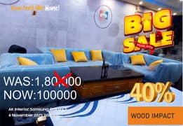 BEAUTIFUL SIX SEATER SOFA DISCOUNT