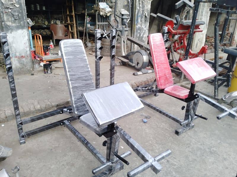 Bench Press / Gym Manufacturer/gym equipment/Complete Gym Setup 7