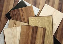 wallpapers / Wooden floor / Vinyl floor / Window blinds / PVC wall Pan 0