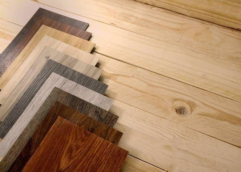 wallpapers / Wooden floor / Vinyl floor / Window blinds / PVC wall Pan 8