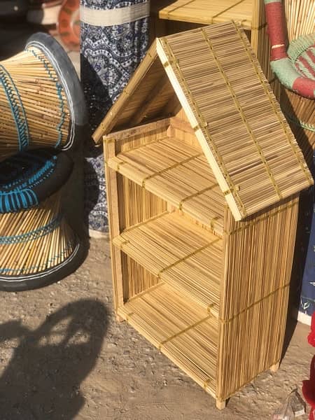 Bamboo chicks, blinds, Tarpal, Green kapra 12