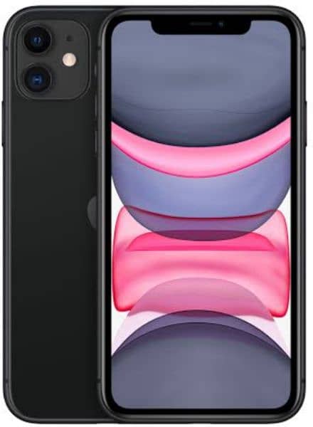 iphone 11 Non pta (jv) 64 gb black colour 0