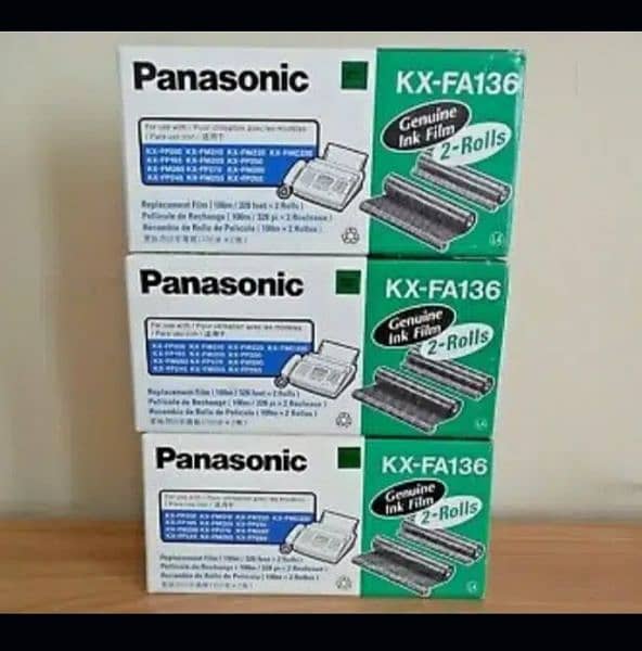 Panasonic Fax FILM Rolls KX-FA55, FA93 & 136 & all models 1
