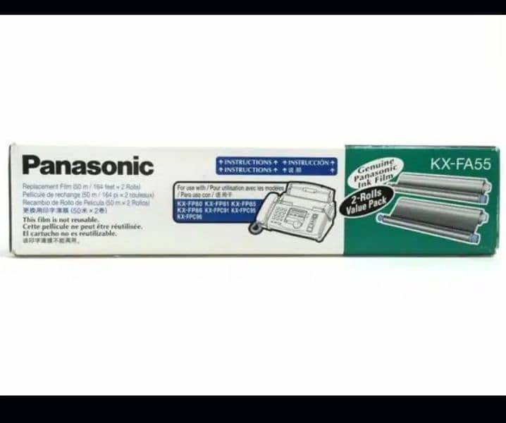 Panasonic Fax FILM Rolls KX-FA55, FA93 & 136 & all models 5