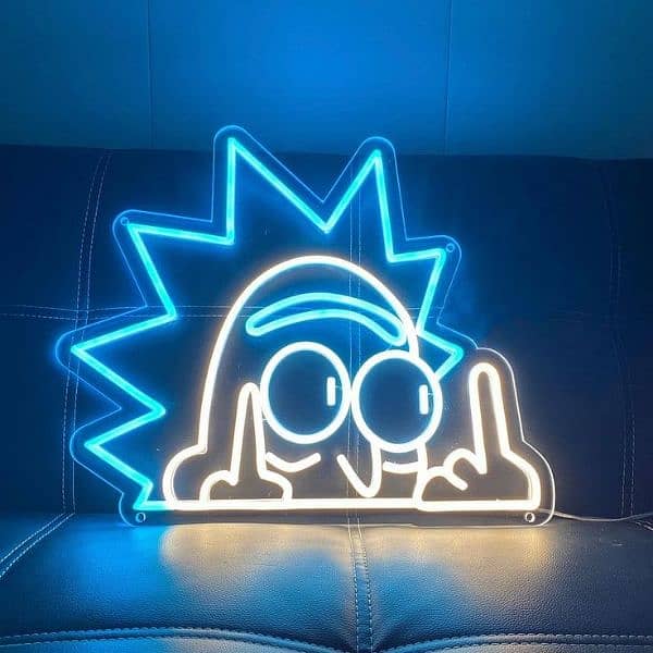 Neon Light Sign Board 8