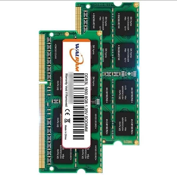 Walram PUSKILL Ram Memory Notebook Memoria Sodimm DDR3L 1.35V 8GB 1600 10