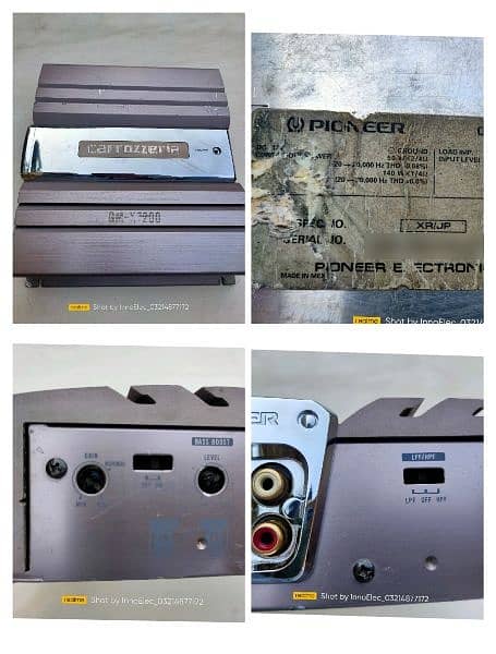 Amplifier 4 Channel, 2 Channel Original (Pioneer, Kenwood, JBL, Sony) 16